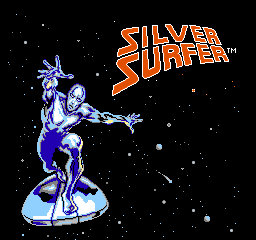 Silver Surfer (USA) Title Screen